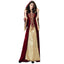 Medieval Dress Robe Women Renaissance Dress Princess Queen Costume Velvet Court Maid Vintage Gown Vampire Halloween Costume