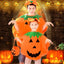 New Party Supplies Cosplay Halloween Pumpkin Costume Adult Child Clothes hat suit  Family Halloween